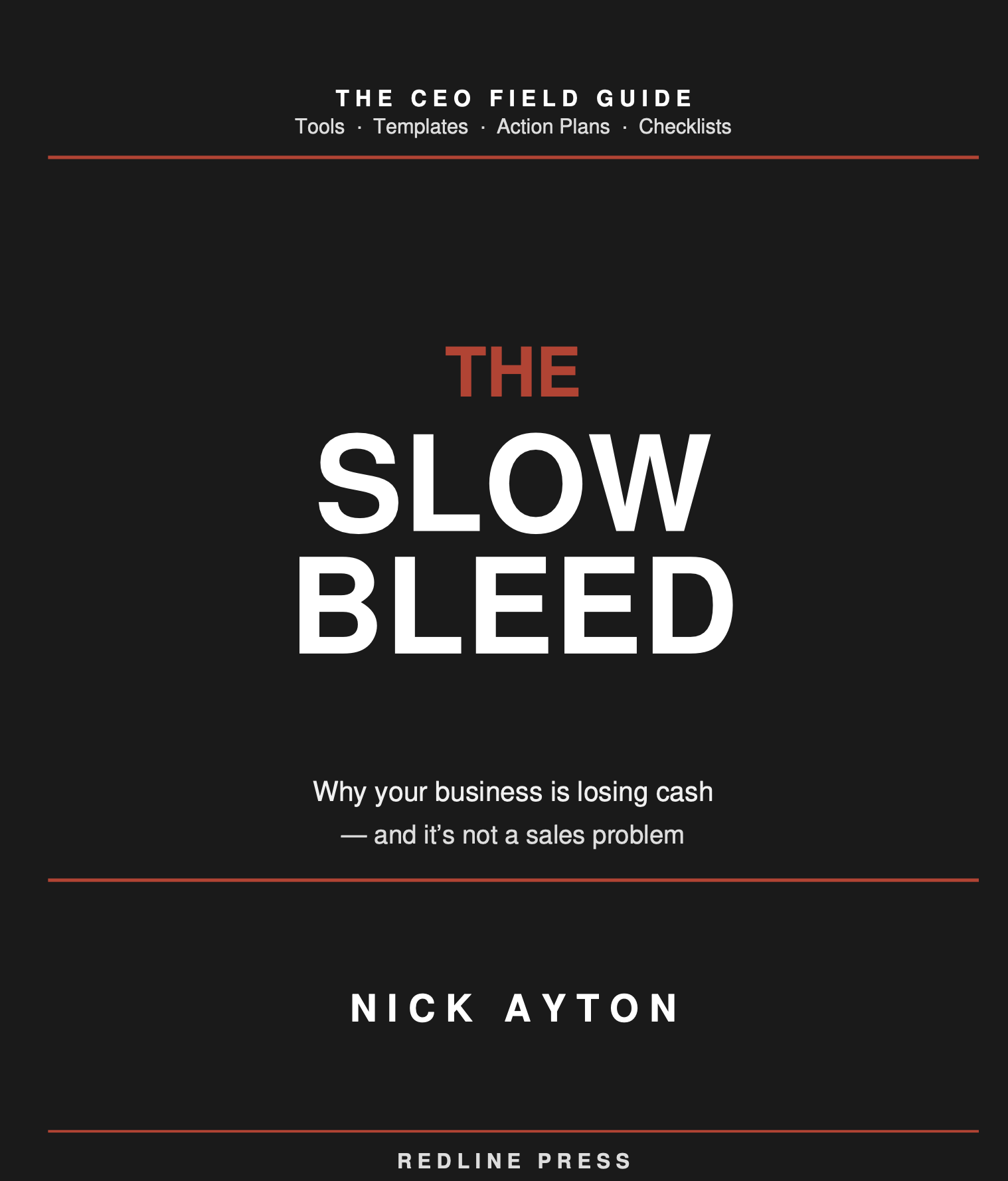 The Slow Bleed book cover